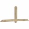 Ekena Millwork Eugene Rough Sawn Timber Gable Bracket, Douglas Fir, 84"W x 31"H x 4"D x 4"F, 9/12 Pitch GBW084X31X0404EUG00RDF - alternate 3